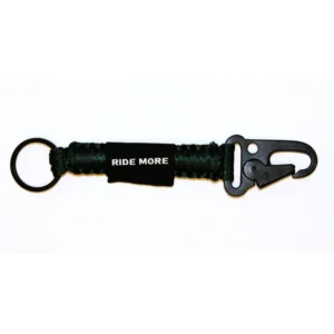 Royal Enfield Ride More Nylon Braided Keychain Olive