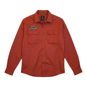 Royal Enfield Multibadge Shirt Rust