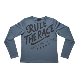 Royal Enfield Rule the Race Full Sleeve T-shirt - Blue