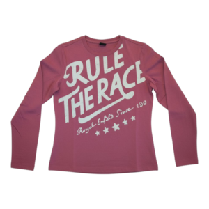 Royal Enfield Rule the Race Full Sleeve T-shirt - Pink